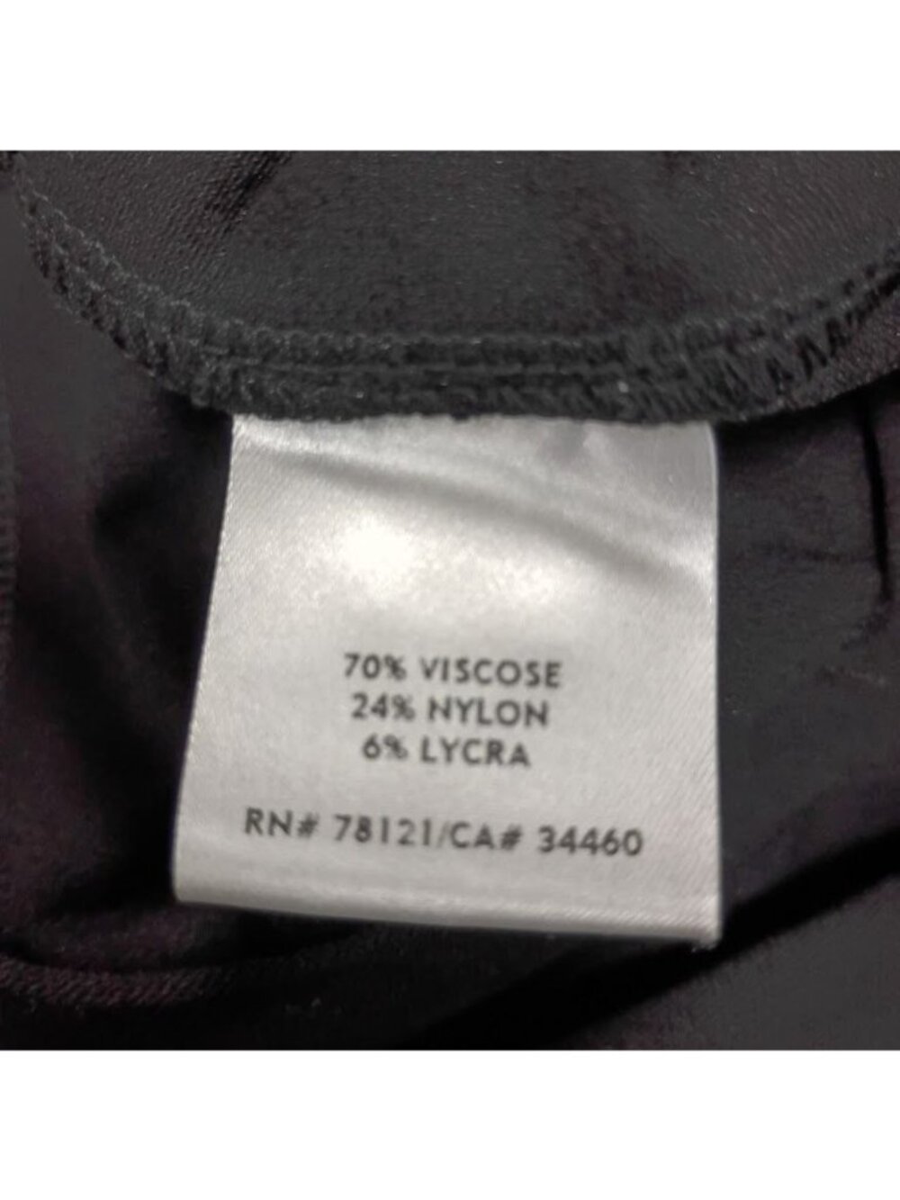 Eileen Fisher Womens Washable Stretch Crepe Straight Pants Black Size 1X Oeko - Picture 7 of 14